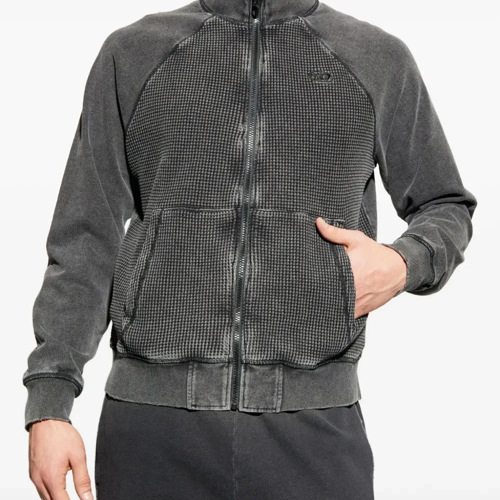 Толстовка S-Wafy-Zip-Rag на молнии Толстовка S-Wafy-Zip-Rag на молнии