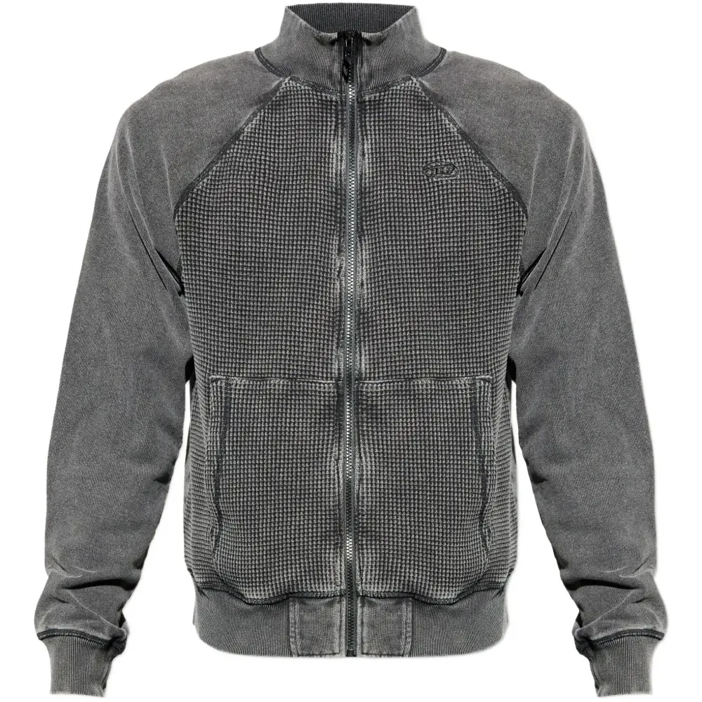 Толстовка S-Wafy-Zip-Rag на молнии Толстовка S-Wafy-Zip-Rag на молнии