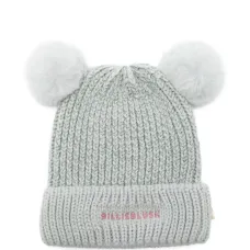 Шапка бини с помпоном