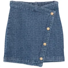 Юбка с декоративными пуговицами