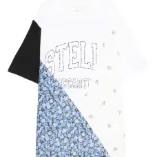 Футболка с цветочным принтом Футболка с цветочным принтом