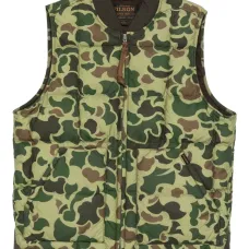 Стеганая куртка с камуфляжным узором Стеганая куртка с камуфляжным узором