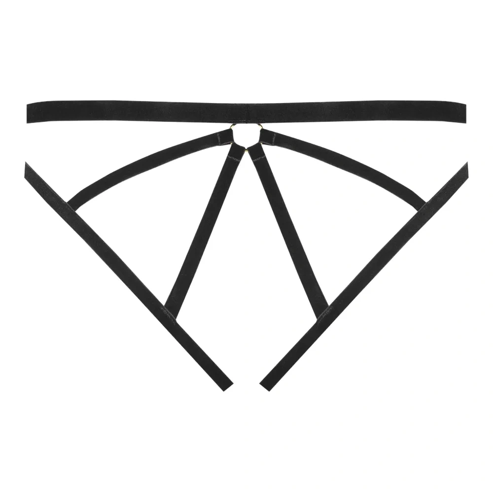 Вельветовые открытые трусы