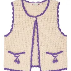 Жилет Laila с зубчатым краем