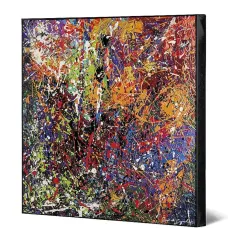 Картина Non E Pollock Rosso (70 x 70 см) Картина Non E Pollock Rosso (70 x 70 см)