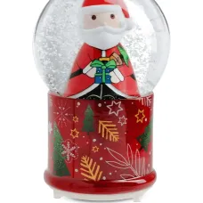 Снежный шар santa christmas (10 x 16 см)