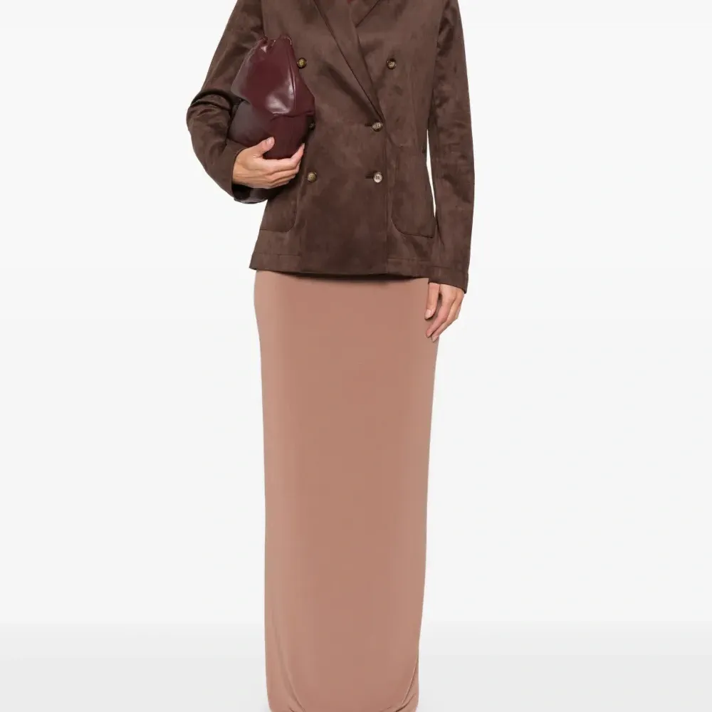 Двубортная куртка с карманами