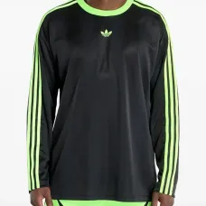 Жаккардовая футболка с длинными рукавами