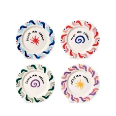 Набор Cala Secreta из четырех десертных тарелок