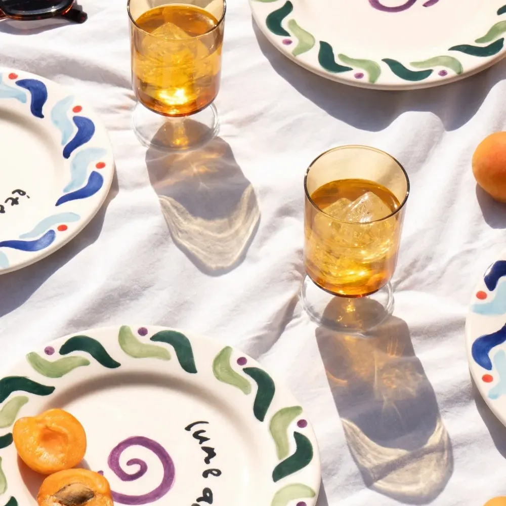 Набор Cala Secreta из четырех десертных тарелок