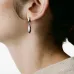Серьги-подвески Pebble