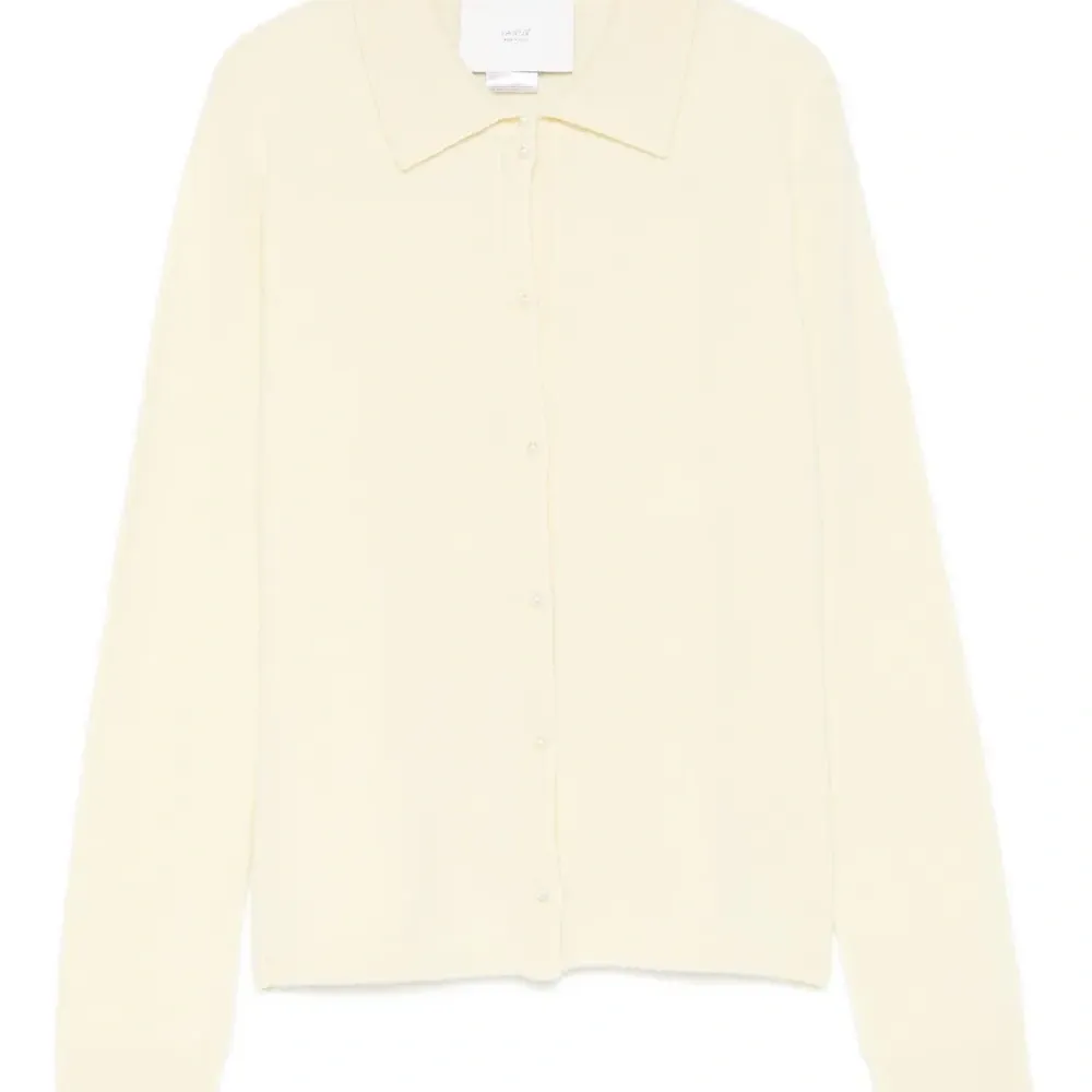 Кардиган с воротником поло