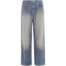 Джинсы с эффектом потертости Джинсы с эффектом потертости