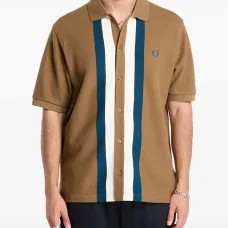 Юбка на пуговицах со вставками