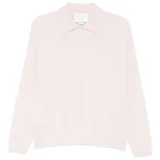 Свитер с воротником поло