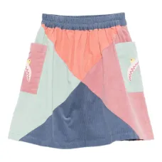 Юбка в технике пэчворк