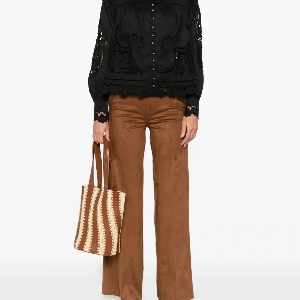 Брюки с петлями для ремня