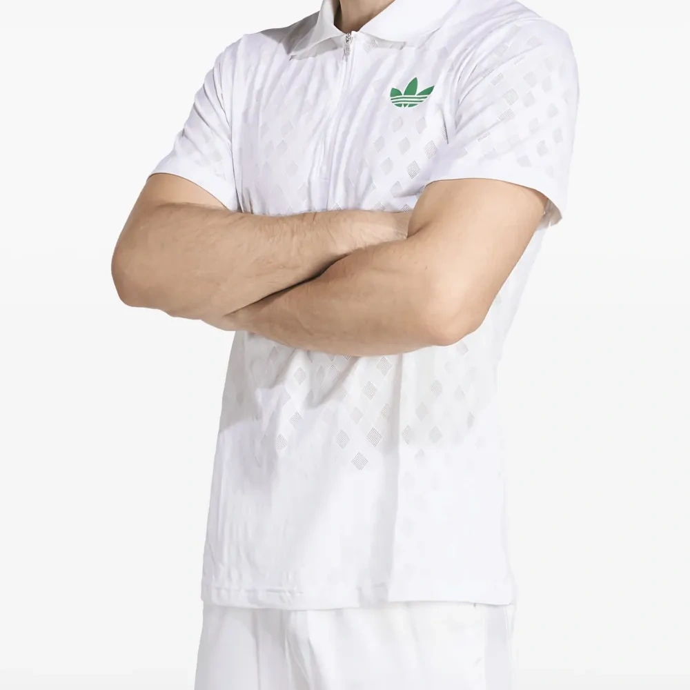 Рубашка поло с молнией