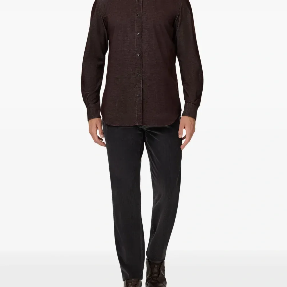 Брюки с застежкой на пуговицу