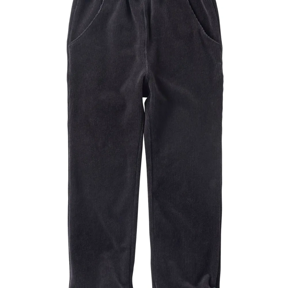 Вельветовые брюки с оборками