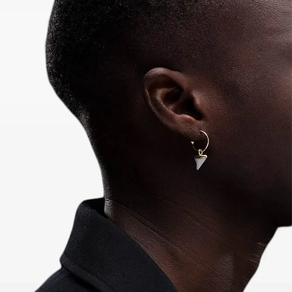 Серьга-кольцо с подвеской Серьга-кольцо с подвеской