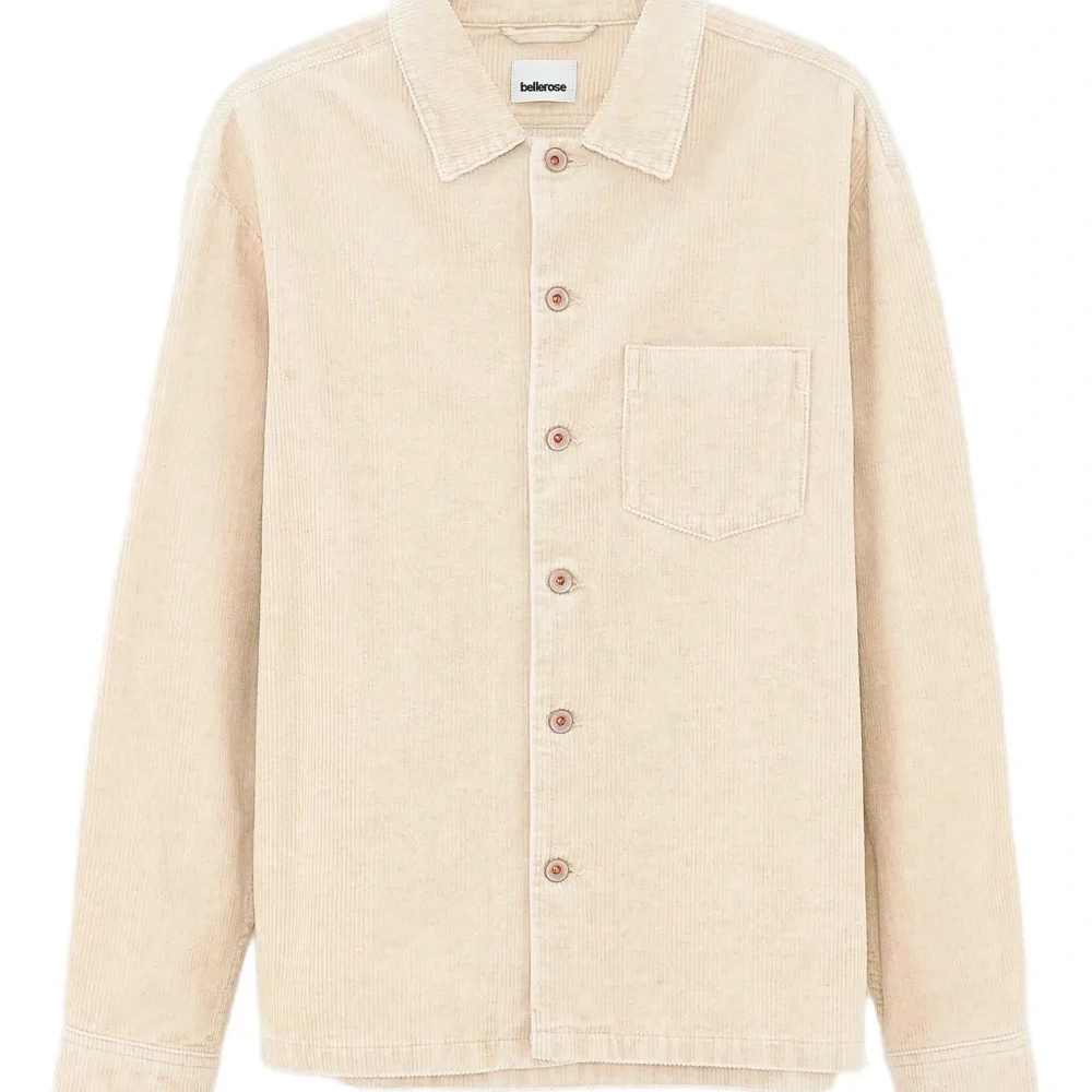 Вельветовая рубашка Goney с карманом