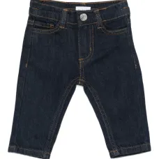 Джинсы с декоративной строчкой