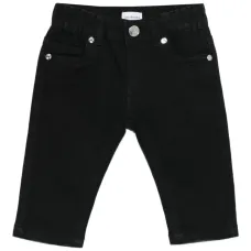 Джинсы с нашивкой-логотипом