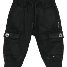 Брюки карго с эластичным поясом