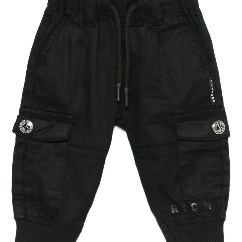 Брюки карго с эластичным поясом