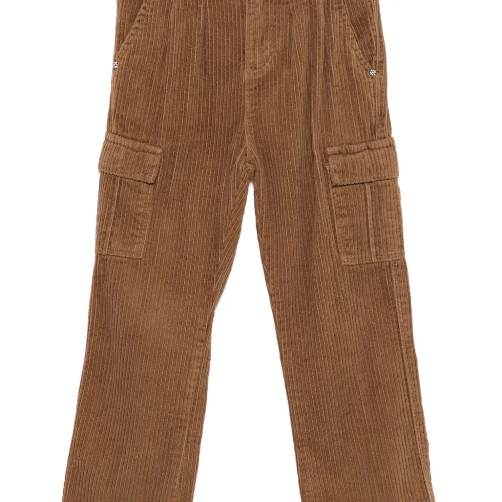 Брюки карго с эластичным поясом