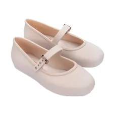 Балетки с пряжкой