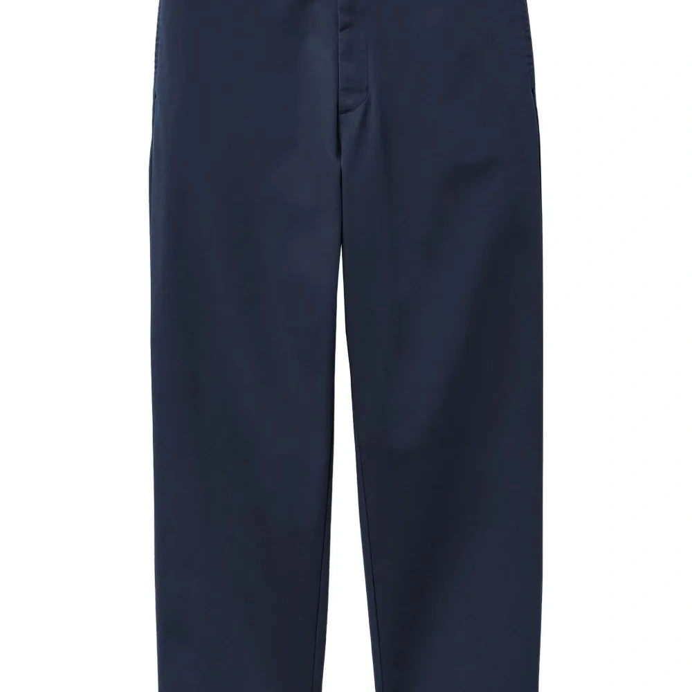 Брюки с нашивкой-логотипом