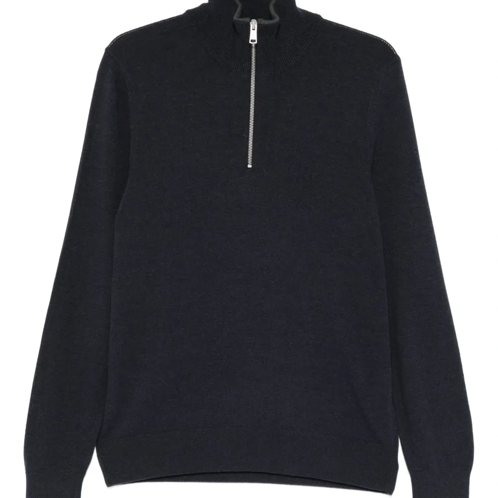 Свитер с воротником на молнии