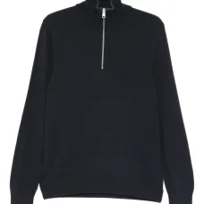 Свитер с воротником на молнии