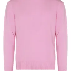 Свитер в рубчик с круглым вырезом Свитер в рубчик с круглым вырезом