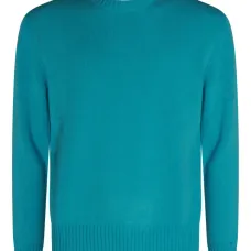 Свитер в рубчик с круглым вырезом Свитер в рубчик с круглым вырезом