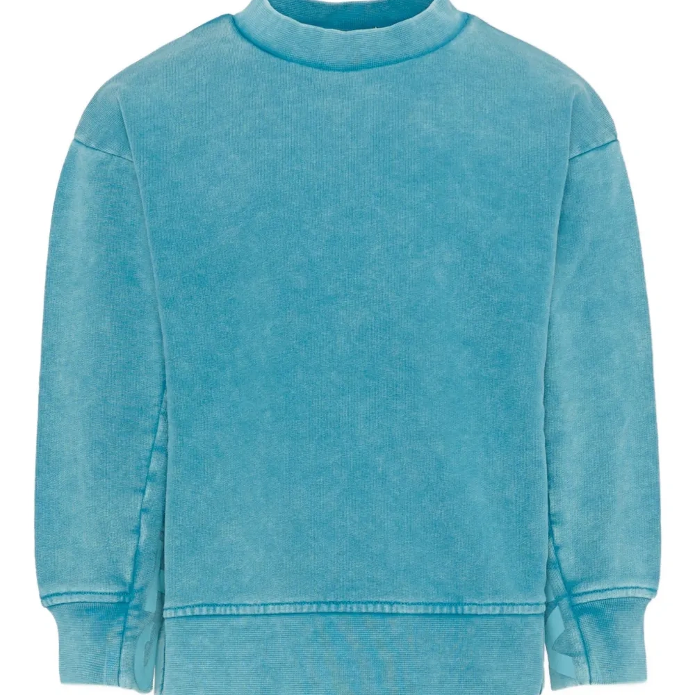 Толстовка с круглым вырезом и логотипом