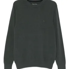 Свитер с круглым вырезом