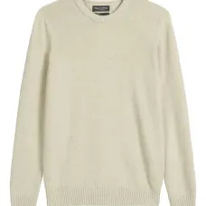 Свитер с круглым вырезом