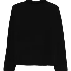 Свитер с воротником-стойкой