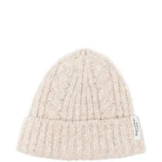 Шапка бини фактурной вязки