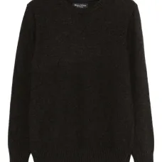 Свитер с круглым вырезом