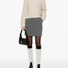 Мини-юбка из хлопка