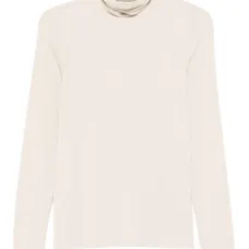 Топ с высоким воротником