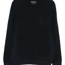 Свитер с круглым вырезом