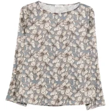 Блузка с цветочным принтом