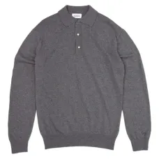 Джемпер с воротником поло