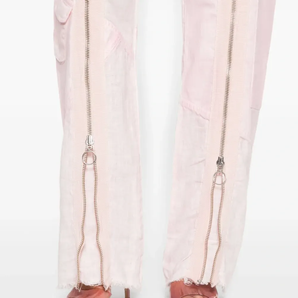 Брюки с молниями