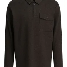 Рубашка поло с узором в елочку